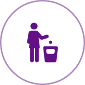 Home 3 Use bin sign #631087